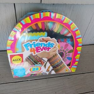 ALEX Friends 4Ever Friendship Bracelet Making Kit Girls Craft